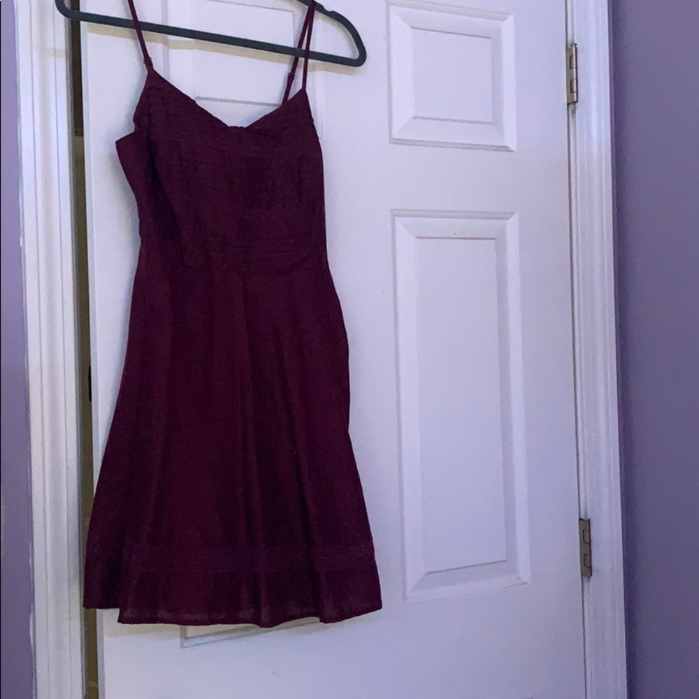 Maroon Dress✨